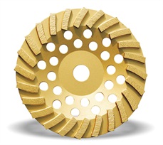 YF-04 003 segmented turbo cup grinding wheel